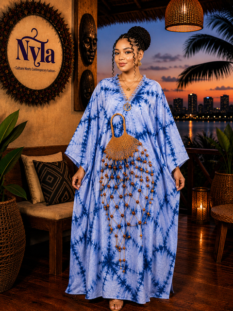 Sẹ̀kẹ̀rẹ̀ Kaftan - Beaded Version