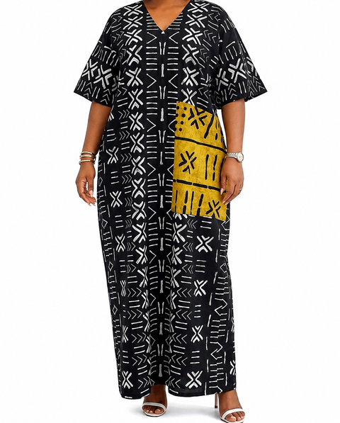 Tribal Ankara Boubou