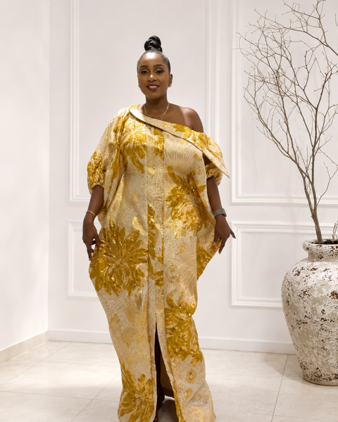 Gold Brocade Kaftan