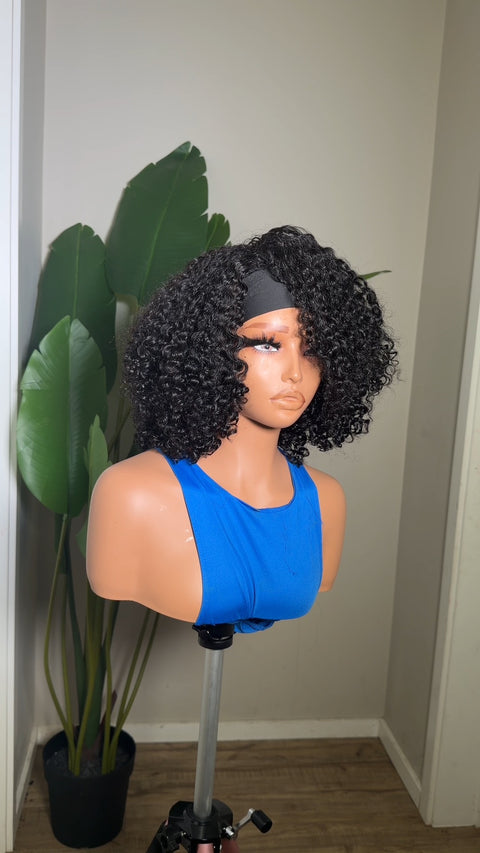 Boho curls - Head band wig