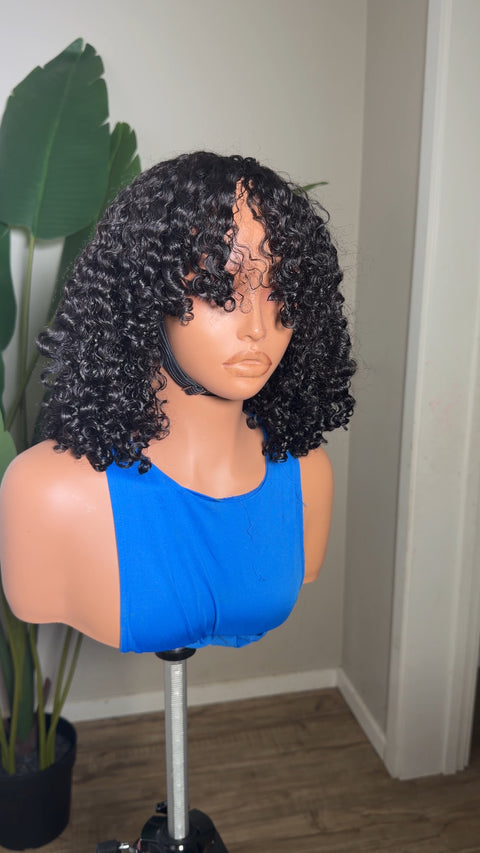 Boho Curly Fringe