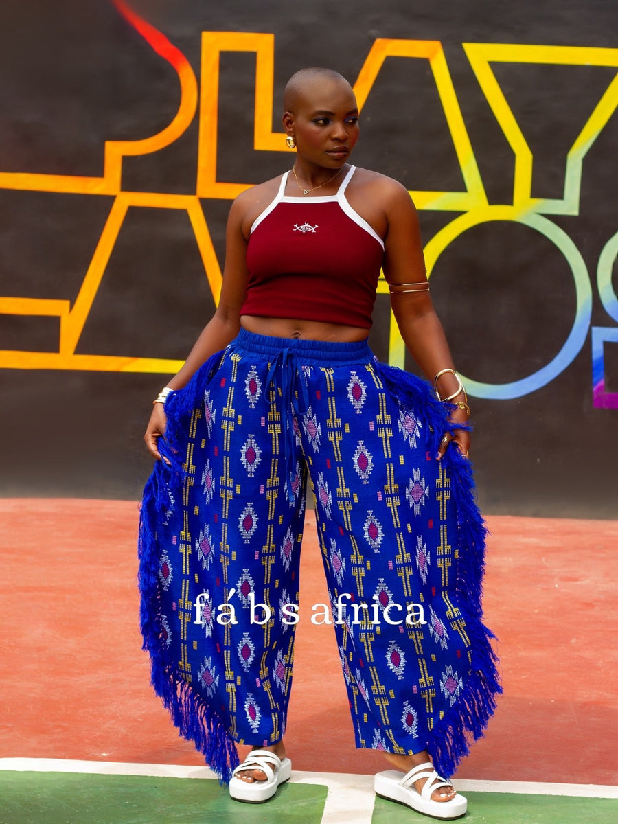 Nanya Barrel pants - Blue