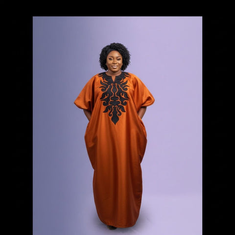 Giwa Boubou - Orange