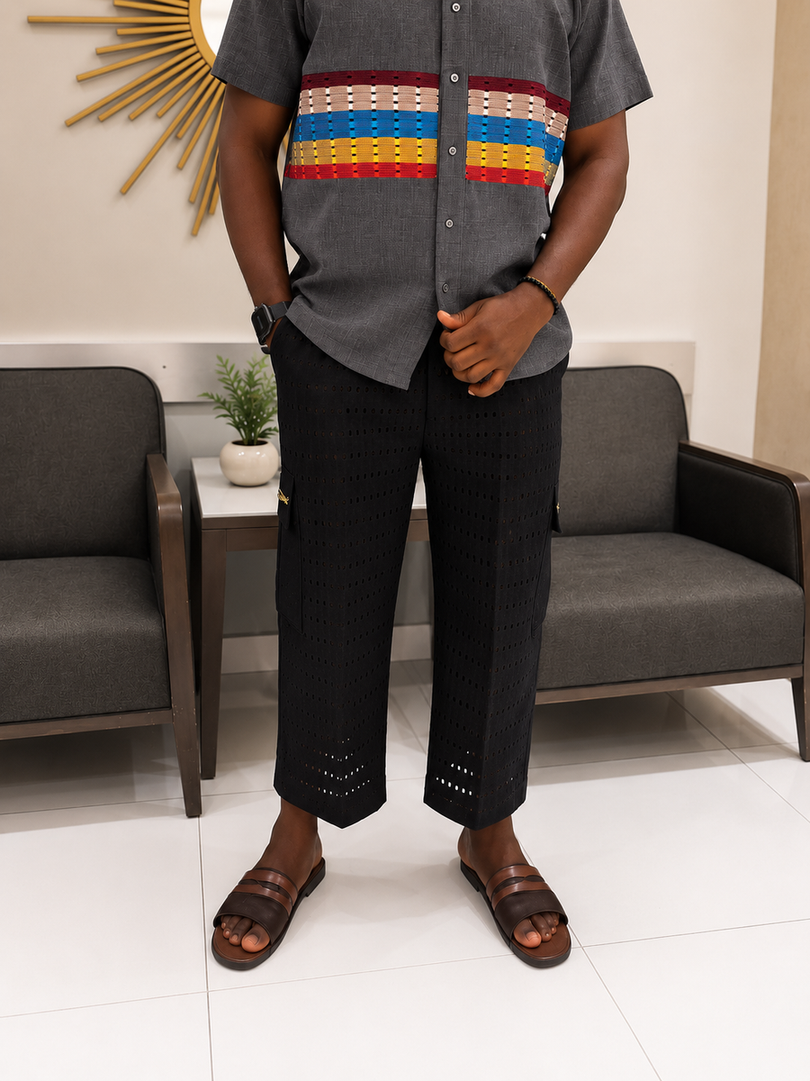 Asooke 3-quarter pants - Men