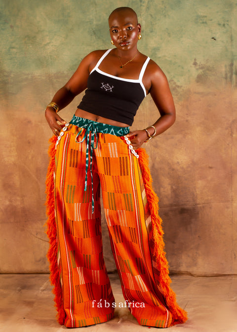 Nanya Straight pants - Orange