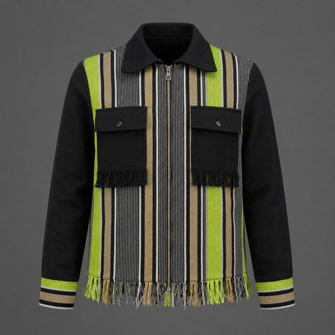 Aso-oke jacket - Green