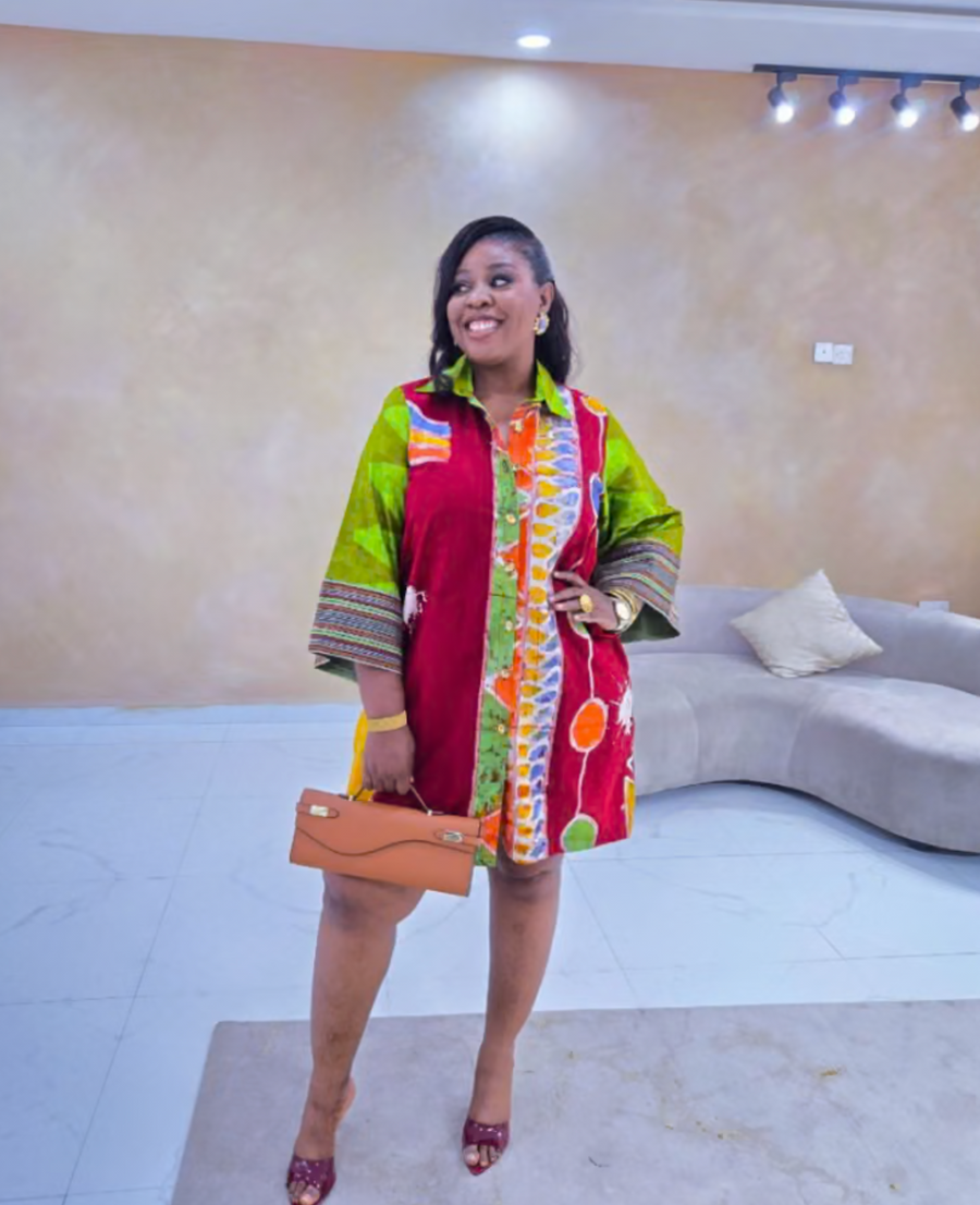 Adire Shift dress