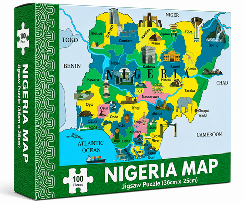 Map of Nigeria puzzle